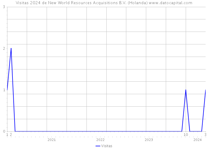 Visitas 2024 de New World Resources Acquisitions B.V. (Holanda) 