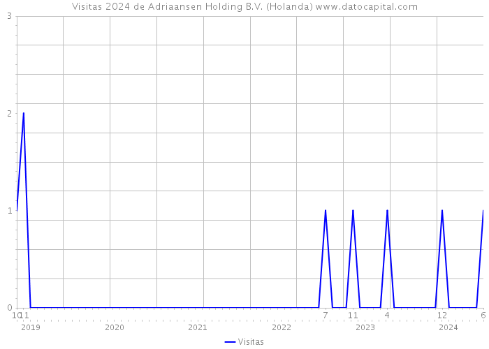 Visitas 2024 de Adriaansen Holding B.V. (Holanda) 