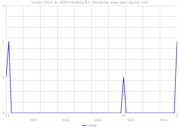 Visitas 2024 de VDDH Holding B.V. (Holanda) 