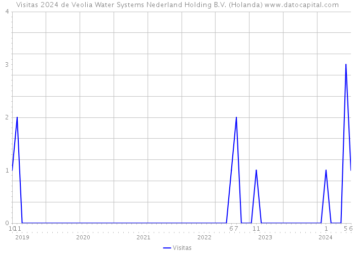 Visitas 2024 de Veolia Water Systems Nederland Holding B.V. (Holanda) 