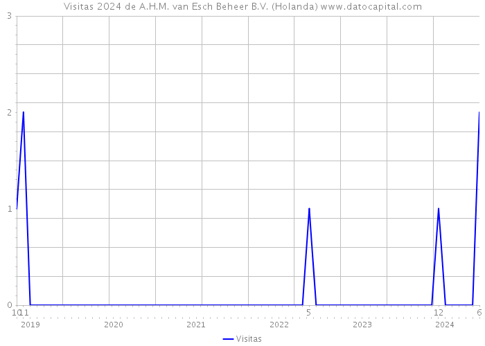 Visitas 2024 de A.H.M. van Esch Beheer B.V. (Holanda) 