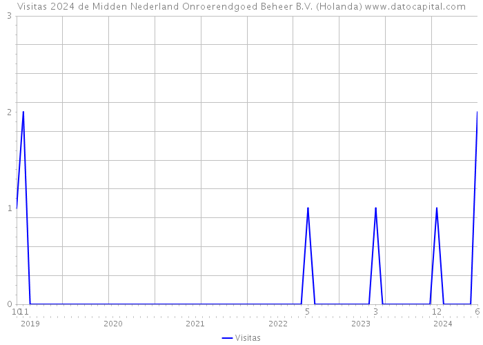 Visitas 2024 de Midden Nederland Onroerendgoed Beheer B.V. (Holanda) 