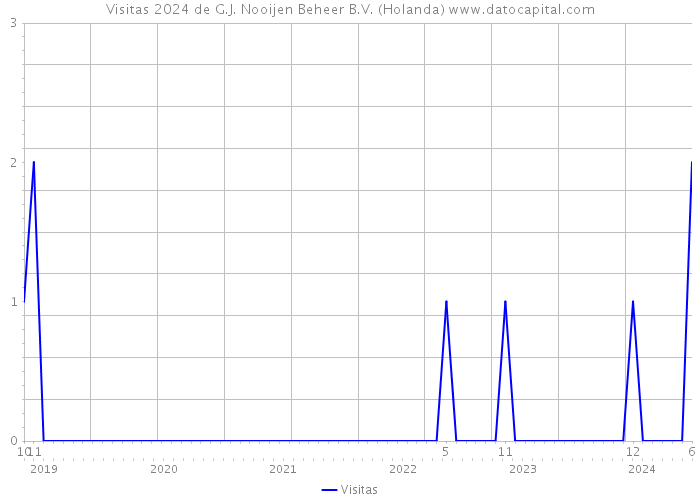 Visitas 2024 de G.J. Nooijen Beheer B.V. (Holanda) 