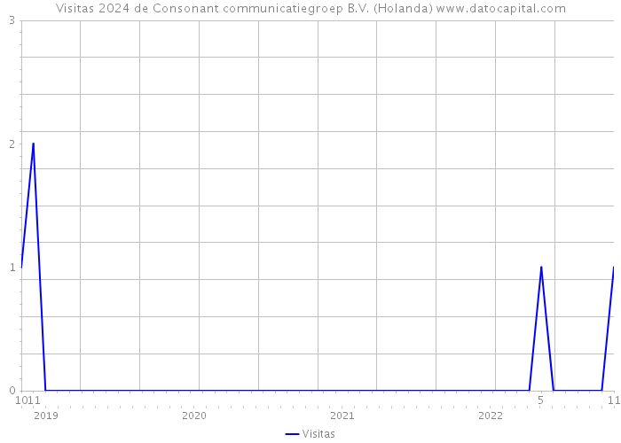 Visitas 2024 de Consonant communicatiegroep B.V. (Holanda) 