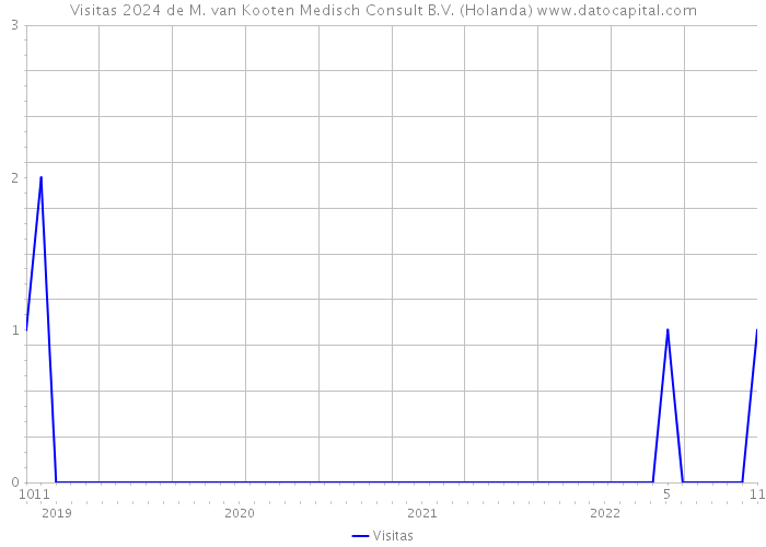 Visitas 2024 de M. van Kooten Medisch Consult B.V. (Holanda) 