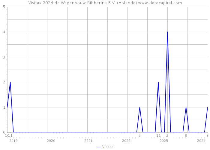 Visitas 2024 de Wegenbouw Ribberink B.V. (Holanda) 