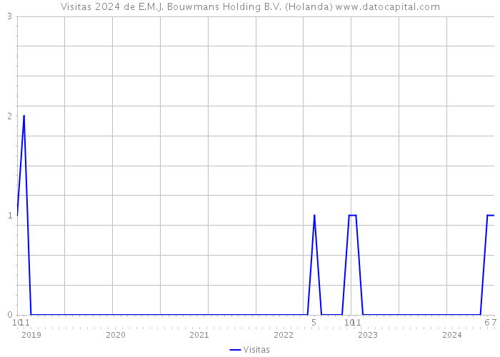 Visitas 2024 de E.M.J. Bouwmans Holding B.V. (Holanda) 