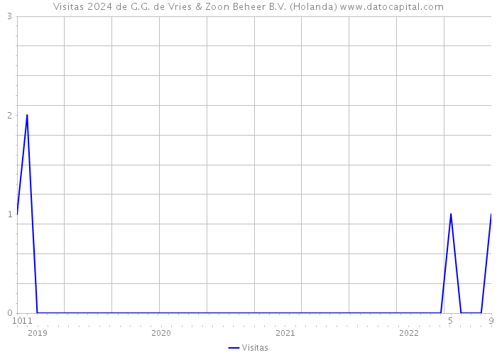 Visitas 2024 de G.G. de Vries & Zoon Beheer B.V. (Holanda) 