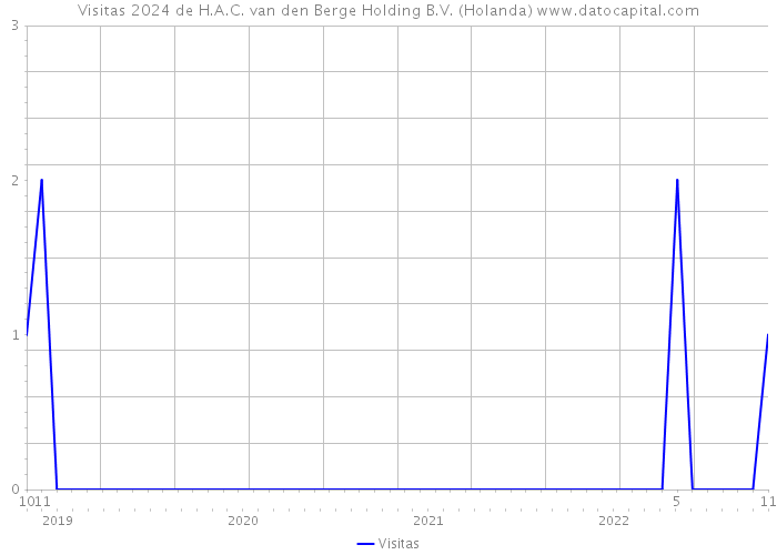 Visitas 2024 de H.A.C. van den Berge Holding B.V. (Holanda) 