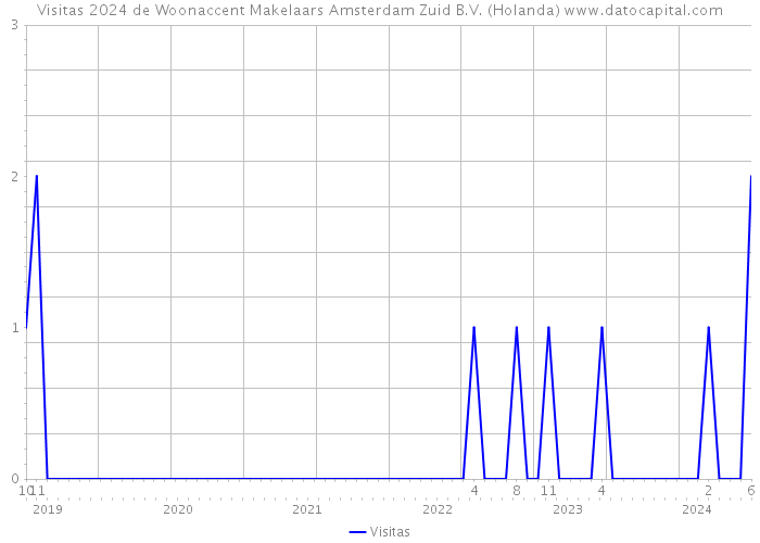 Visitas 2024 de Woonaccent Makelaars Amsterdam Zuid B.V. (Holanda) 