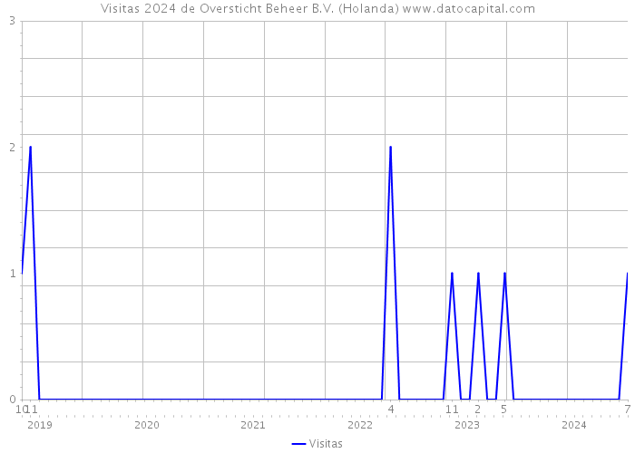 Visitas 2024 de Oversticht Beheer B.V. (Holanda) 