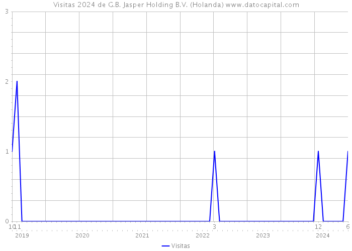 Visitas 2024 de G.B. Jasper Holding B.V. (Holanda) 