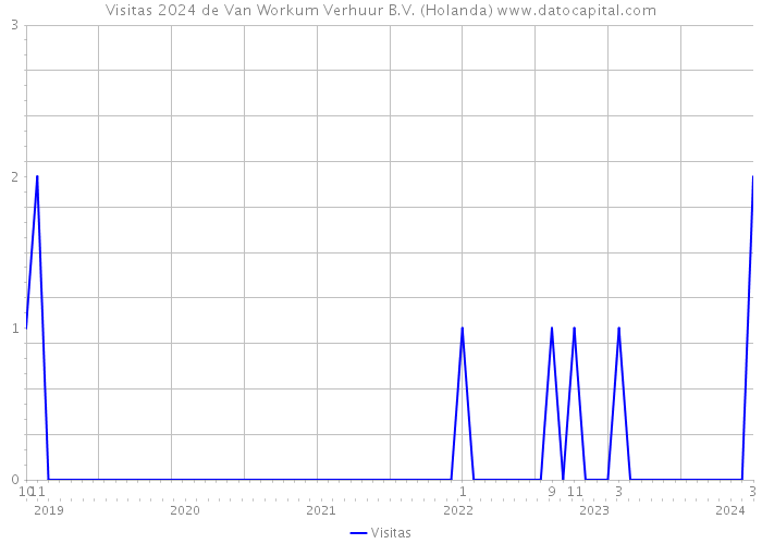 Visitas 2024 de Van Workum Verhuur B.V. (Holanda) 