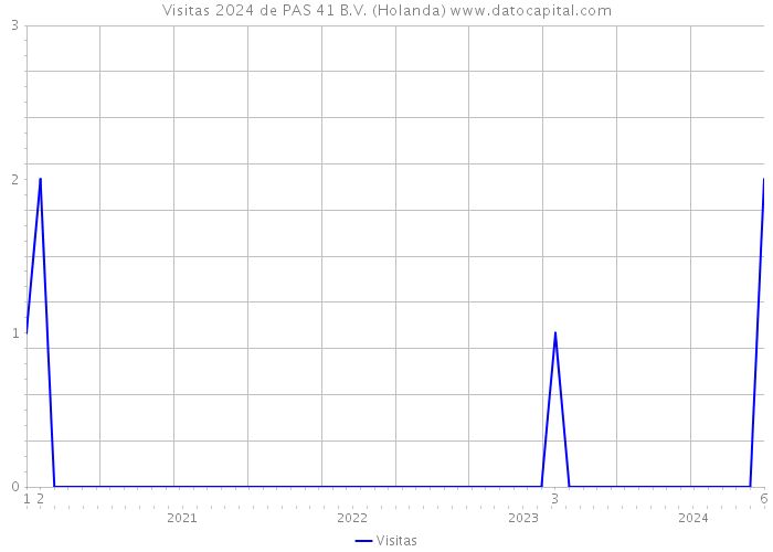 Visitas 2024 de PAS 41 B.V. (Holanda) 