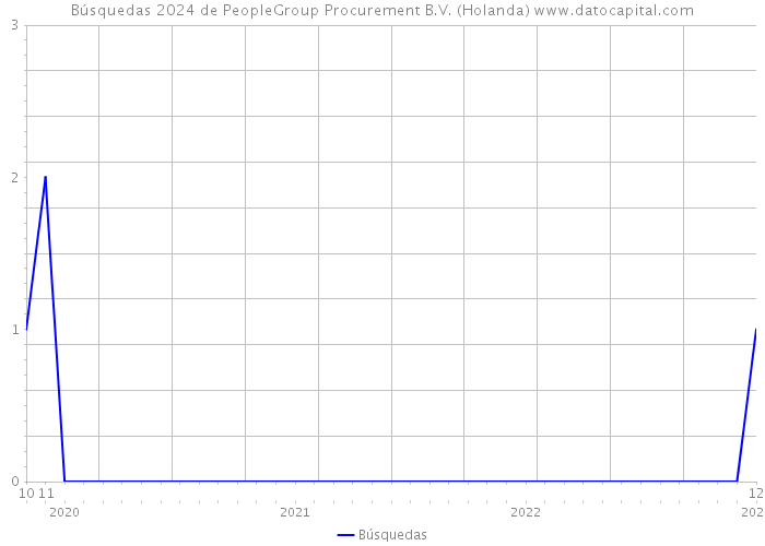 Búsquedas 2024 de PeopleGroup Procurement B.V. (Holanda) 