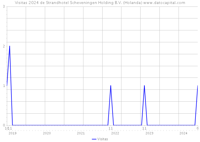 Visitas 2024 de Strandhotel Scheveningen Holding B.V. (Holanda) 