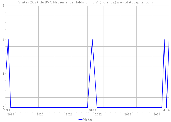 Visitas 2024 de BMC Netherlands Holding II, B.V. (Holanda) 