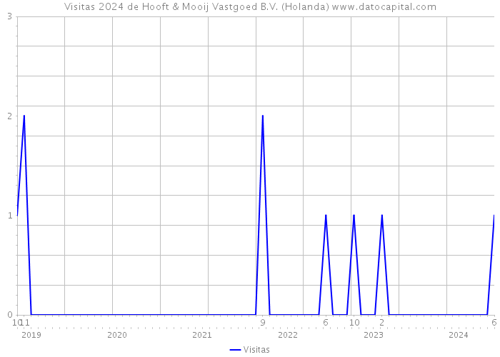 Visitas 2024 de Hooft & Mooij Vastgoed B.V. (Holanda) 