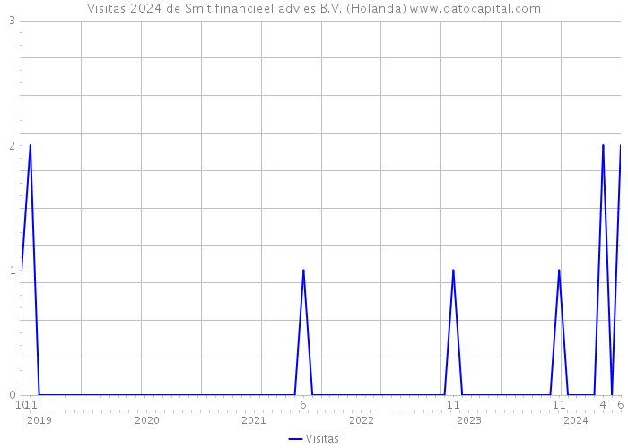 Visitas 2024 de Smit financieel advies B.V. (Holanda) 