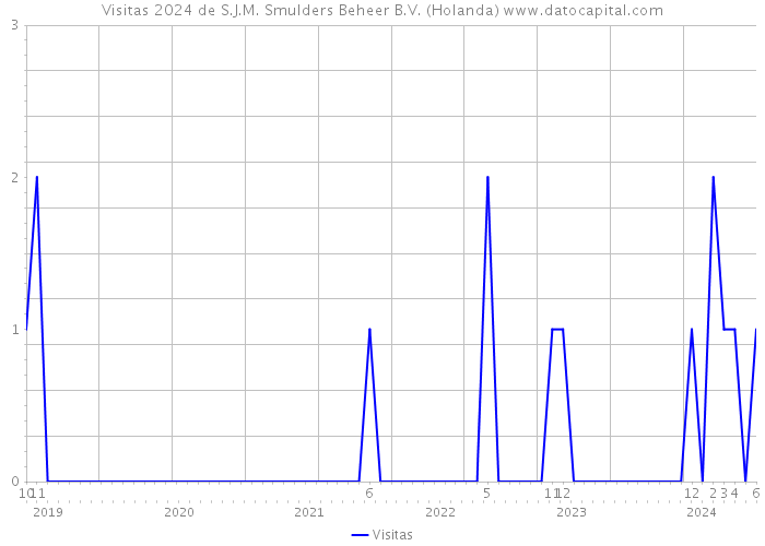 Visitas 2024 de S.J.M. Smulders Beheer B.V. (Holanda) 