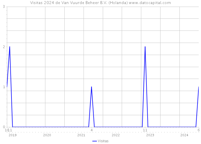 Visitas 2024 de Van Vuurde Beheer B.V. (Holanda) 