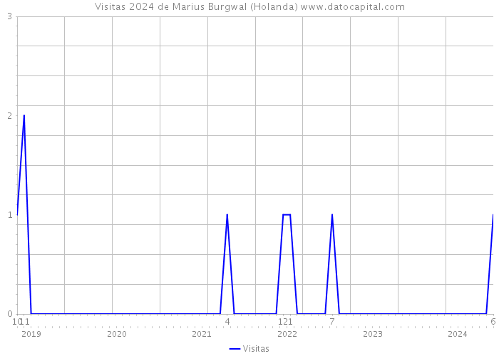 Visitas 2024 de Marius Burgwal (Holanda) 