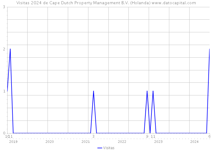 Visitas 2024 de Cape Dutch Property Management B.V. (Holanda) 