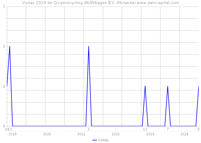 Visitas 2024 de Groenrecycling Wolfshagen B.V. (Holanda) 
