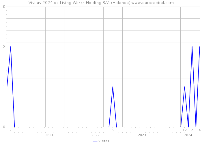 Visitas 2024 de Living Works Holding B.V. (Holanda) 