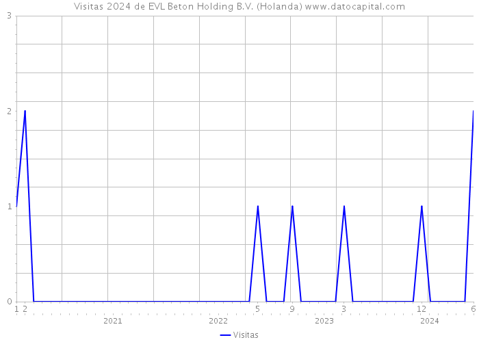 Visitas 2024 de EVL Beton Holding B.V. (Holanda) 