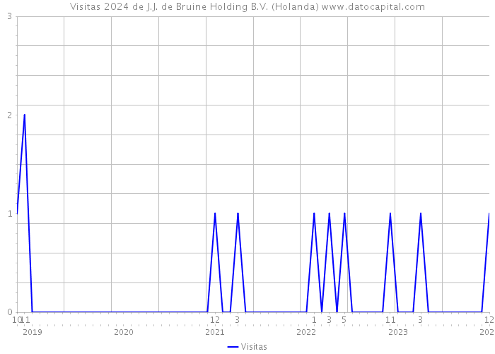 Visitas 2024 de J.J. de Bruine Holding B.V. (Holanda) 