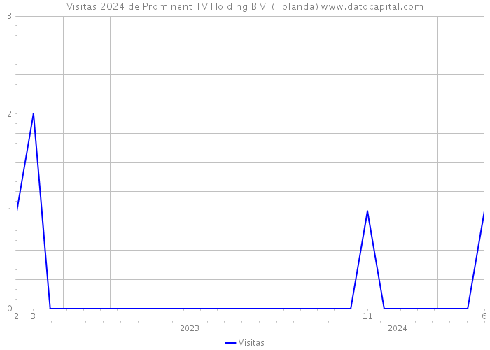 Visitas 2024 de Prominent TV Holding B.V. (Holanda) 