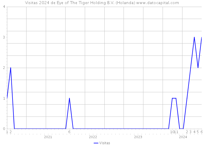 Visitas 2024 de Eye of The Tiger Holding B.V. (Holanda) 