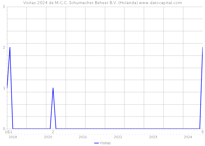 Visitas 2024 de M.C.C. Schumacher Beheer B.V. (Holanda) 