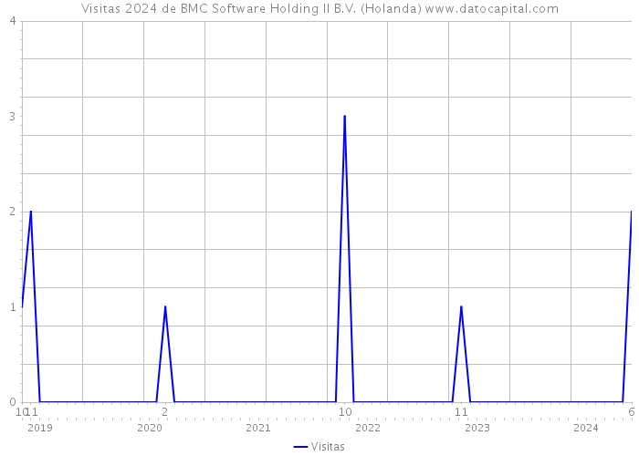 Visitas 2024 de BMC Software Holding II B.V. (Holanda) 