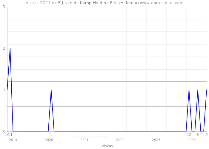 Visitas 2024 de E.J. van de Kamp Holding B.V. (Holanda) 