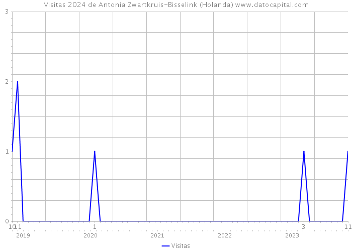 Visitas 2024 de Antonia Zwartkruis-Bisselink (Holanda) 