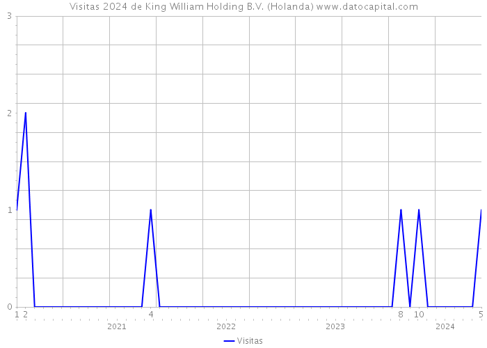 Visitas 2024 de King William Holding B.V. (Holanda) 