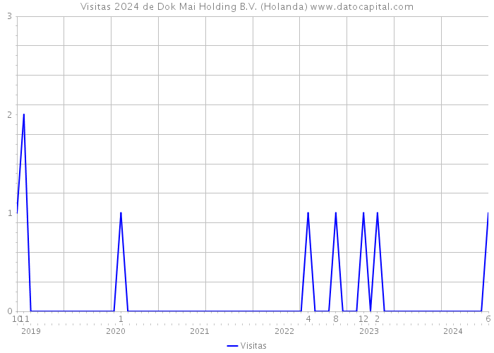 Visitas 2024 de Dok Mai Holding B.V. (Holanda) 