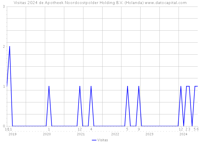 Visitas 2024 de Apotheek Noordoostpolder Holding B.V. (Holanda) 