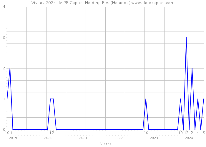 Visitas 2024 de PR Capital Holding B.V. (Holanda) 