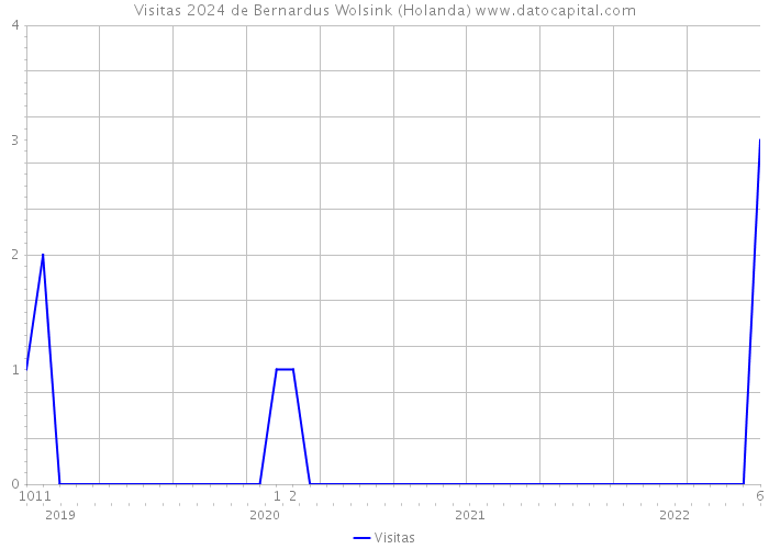 Visitas 2024 de Bernardus Wolsink (Holanda) 