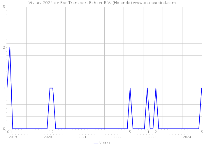 Visitas 2024 de Bor Transport Beheer B.V. (Holanda) 