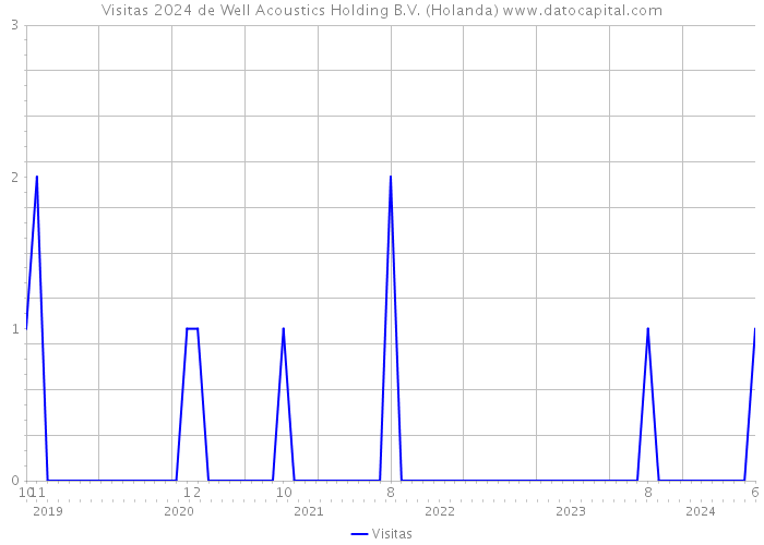 Visitas 2024 de Well Acoustics Holding B.V. (Holanda) 