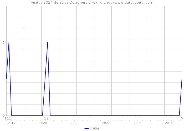 Visitas 2024 de Sales Designers B.V. (Holanda) 