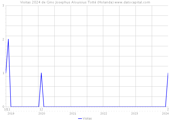 Visitas 2024 de Gino Josephus Alouisius Totté (Holanda) 