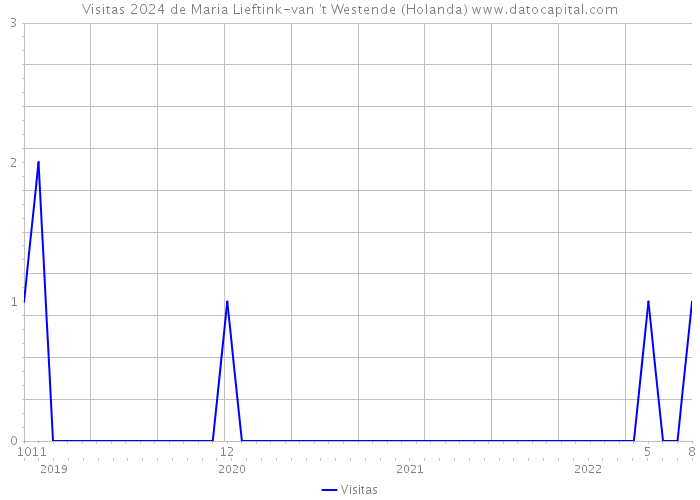 Visitas 2024 de Maria Lieftink-van 't Westende (Holanda) 