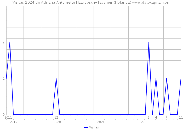 Visitas 2024 de Adriana Antoinette Haarbosch-Tavenier (Holanda) 