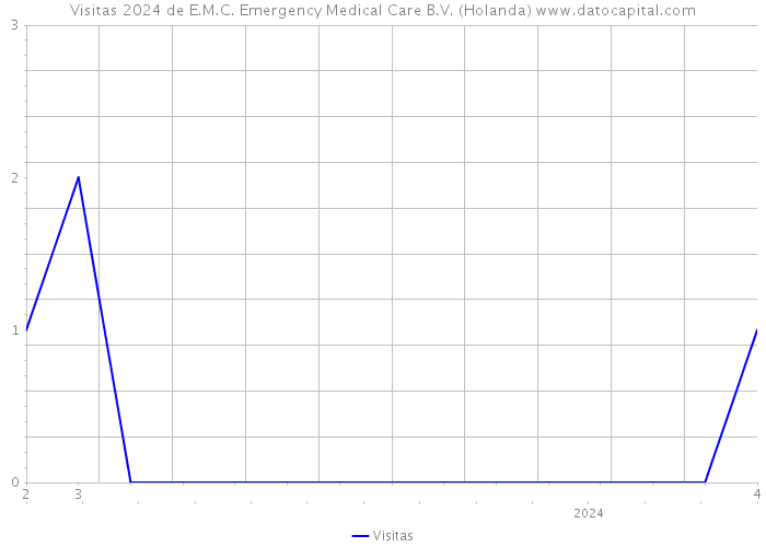 Visitas 2024 de E.M.C. Emergency Medical Care B.V. (Holanda) 