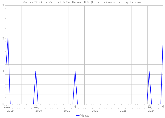 Visitas 2024 de Van Pelt & Co. Beheer B.V. (Holanda) 